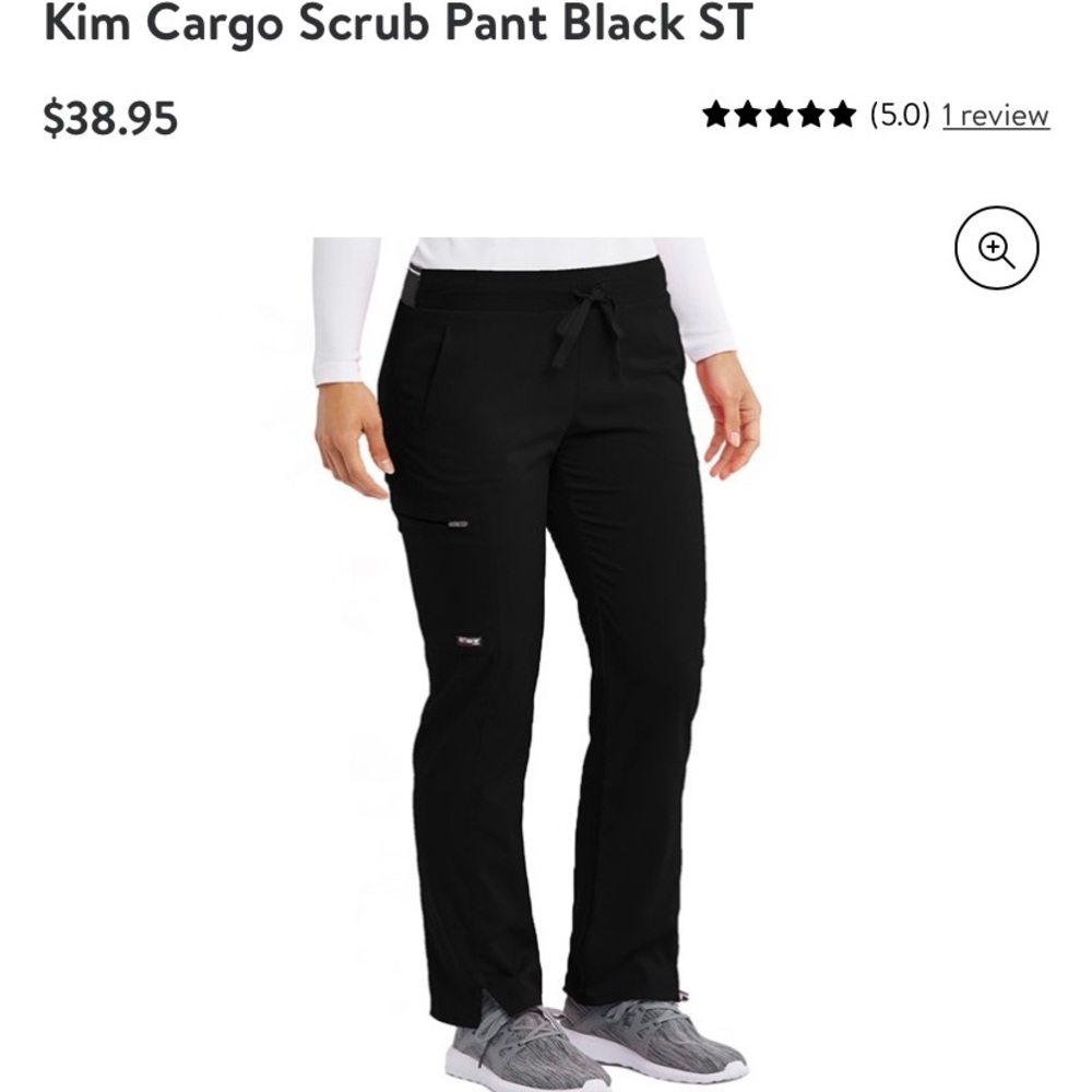 Grey’s Anatomy black scrub pants